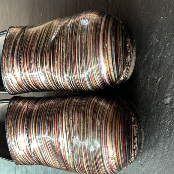 Dansko XP Professional Nurses Striped Clogs size 40 - Picture 3 of 10